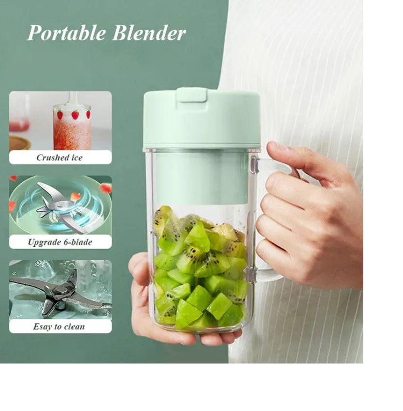Portable Juicer USB Electric Stainless Fruit Juicer