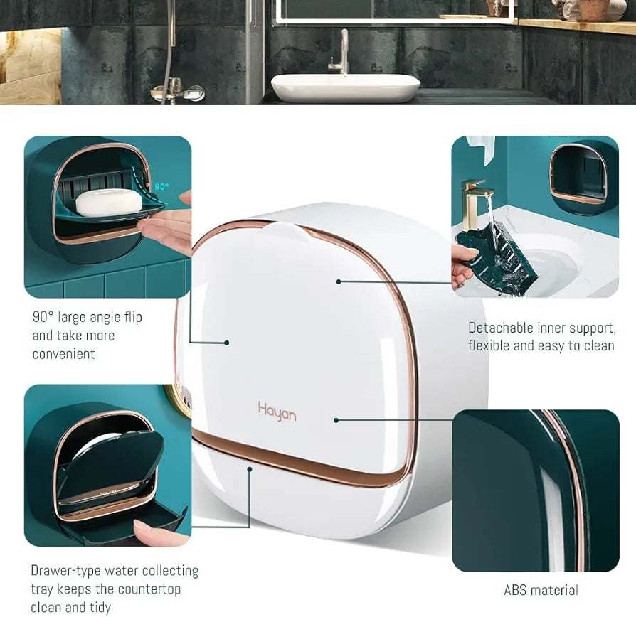 Wall-Mounted Luxury Soap Holder