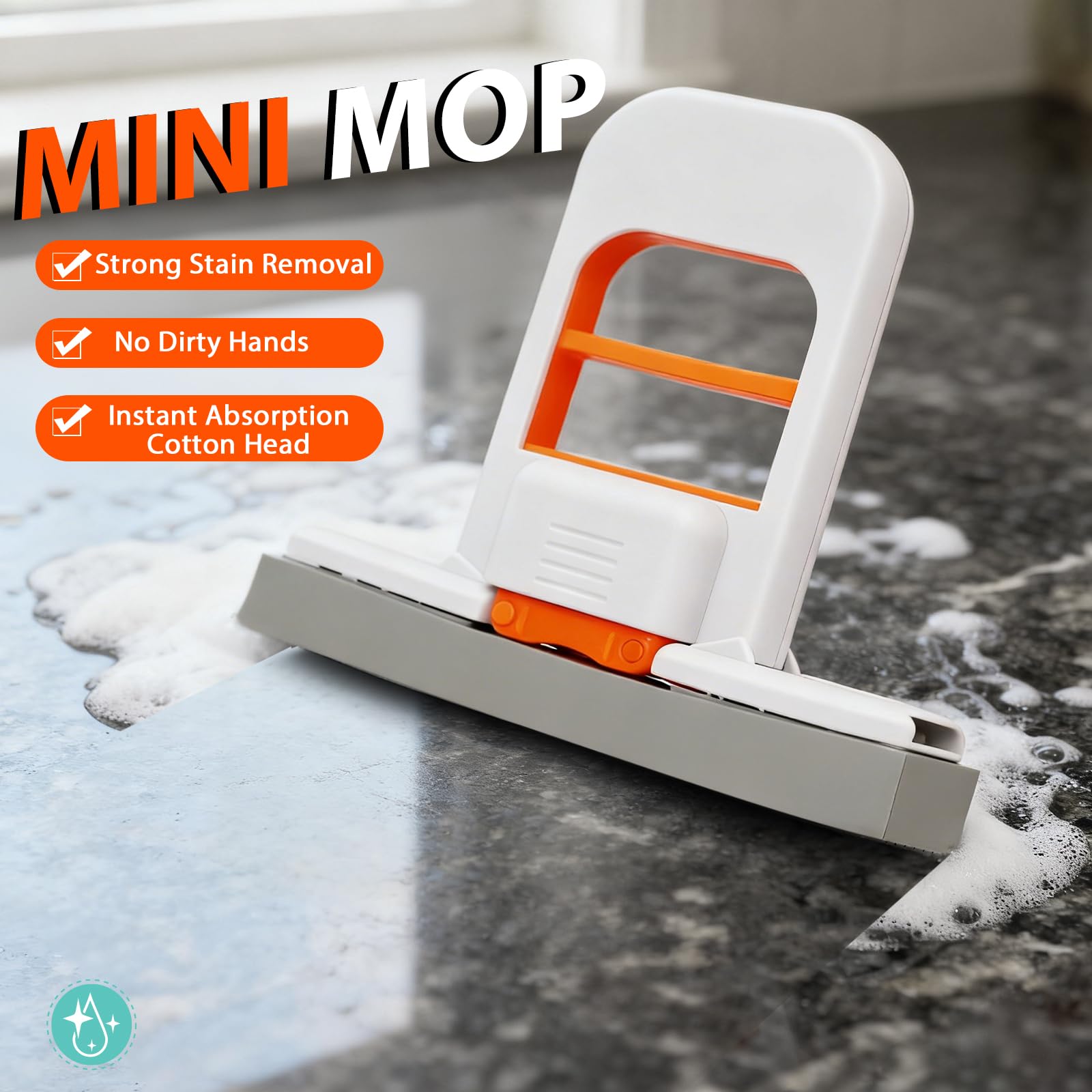 Mini Foldable Cleaning Mop
