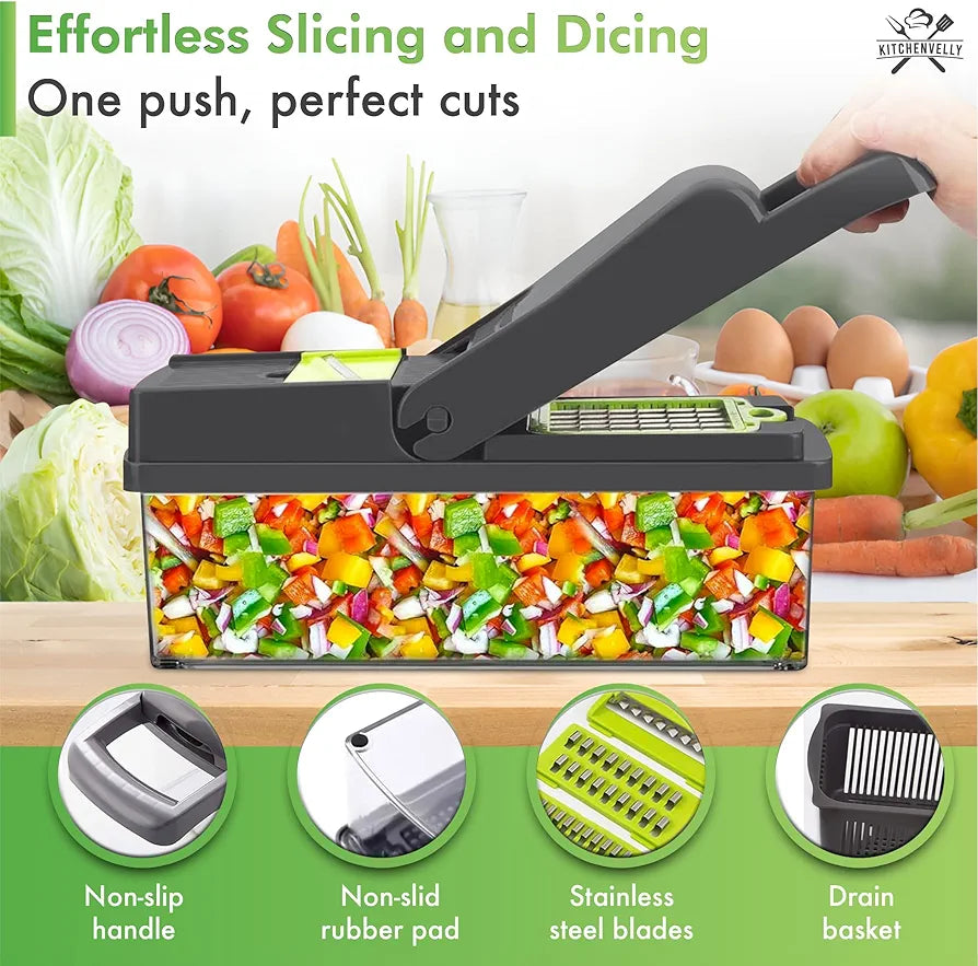16 in 1 Vegetable Chopper