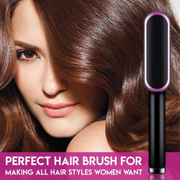 Hair Straightener Brush For Girls Comb Style